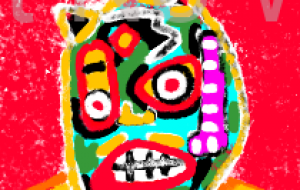 初代タイガーマスク抽象画 - hakaalash 