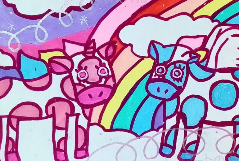 ユニコーンくんとペガサスくん