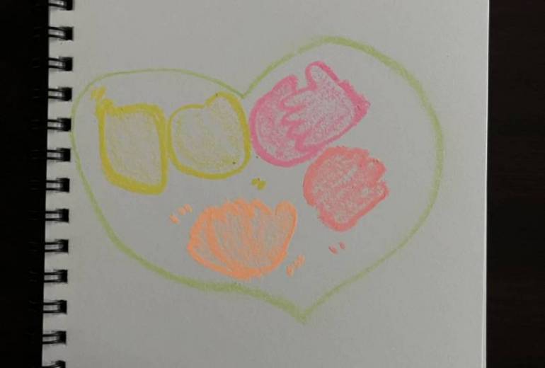 ハート ベビーサイン