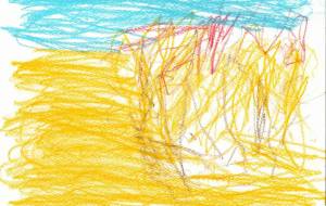 黄色のイチョウのジュウタン - 桜と空 