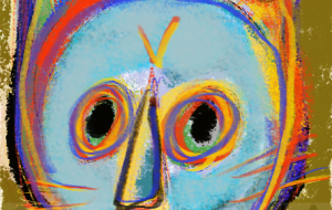 猫の絵 - hakaalash 