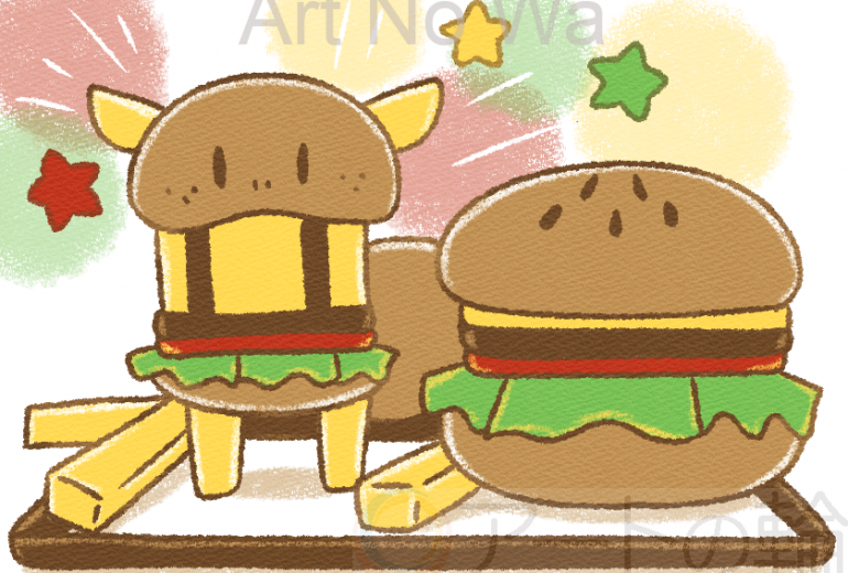 ハンバーカバセット