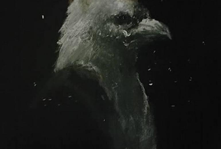 鳥型異星人デザインアート