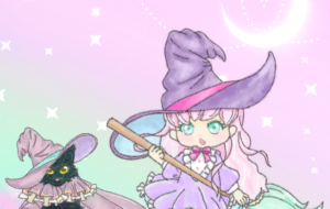 魔女と猫 - ダイヤモンドリリー 
