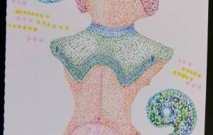 勾玉と悠久の秋をと縄文の女神さま - 明紅葉 