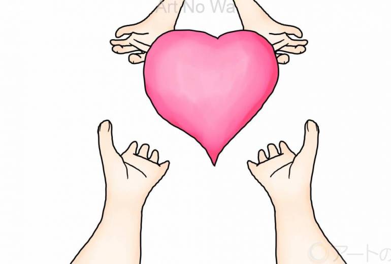 ハート　わけ愛っこ