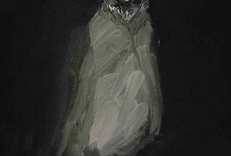 精神病神話、ガスマスク後鵜豪言（無顔神）