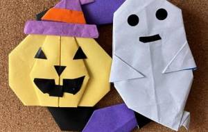 ハロウィンおばけ - きゃっとこーなーりびんぐ 