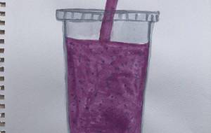 ブルーベリースムージー - GENTIL 