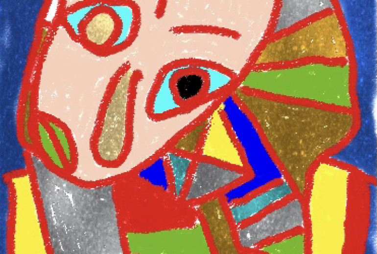 ファラオ抽象画