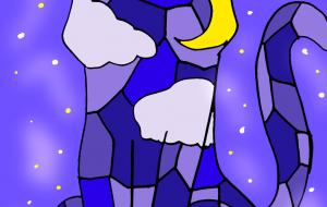 夜空猫と星空 - ましゅまろまかろん 