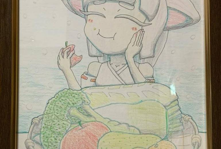 お狐さんと冬の旬