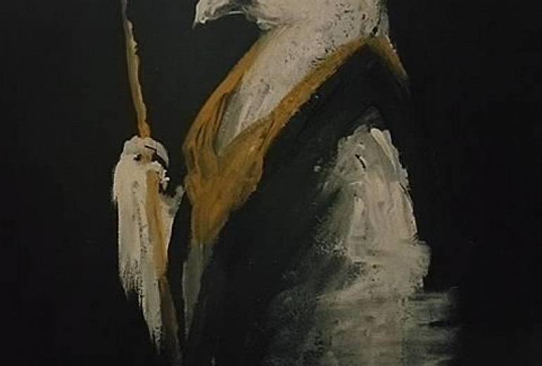 鳩神(平和を願い)世界中の子ども達の笑顔