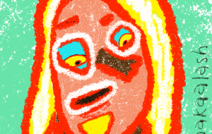 忌野清志郎抽象画 - hakaalash 