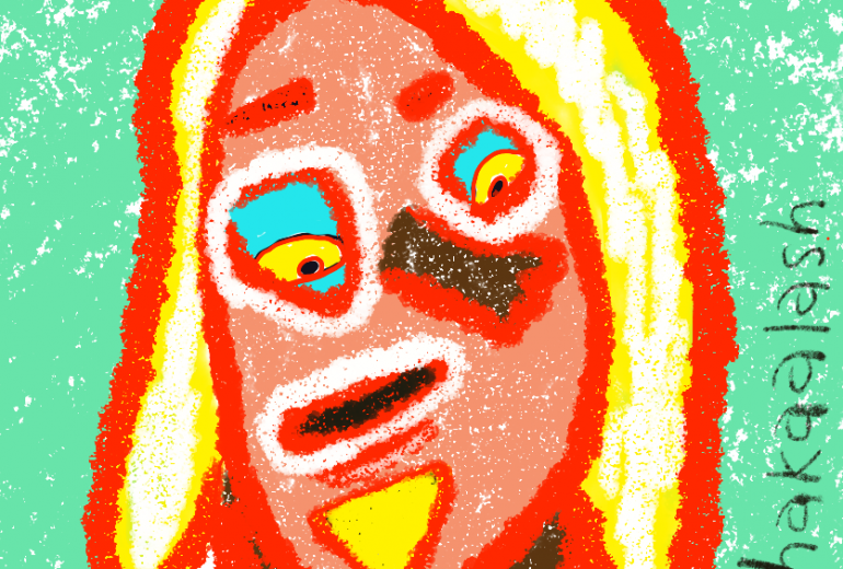 忌野清志郎抽象画