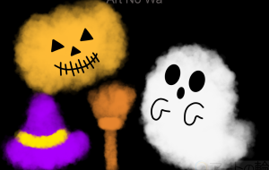 ハロウィン - 虹とシャボン玉