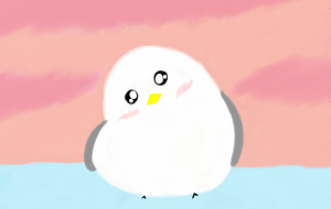 夕暮れのシマエナガ - 聖羽SEIHA