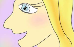 ブロンドの女性 - おかず