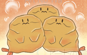 揚げたてのエビフライたち - はなもも 