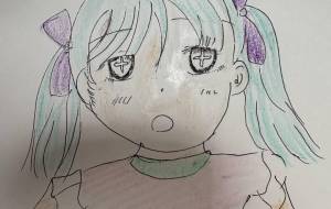 水色の女の子 - ままま
