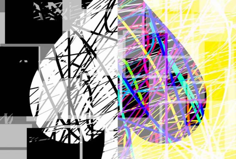 スペード　光と影