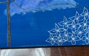 紫陽花と空 - 佐藤彩華