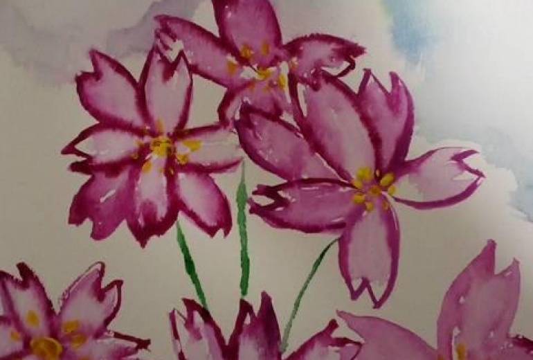 優しい水の風に…