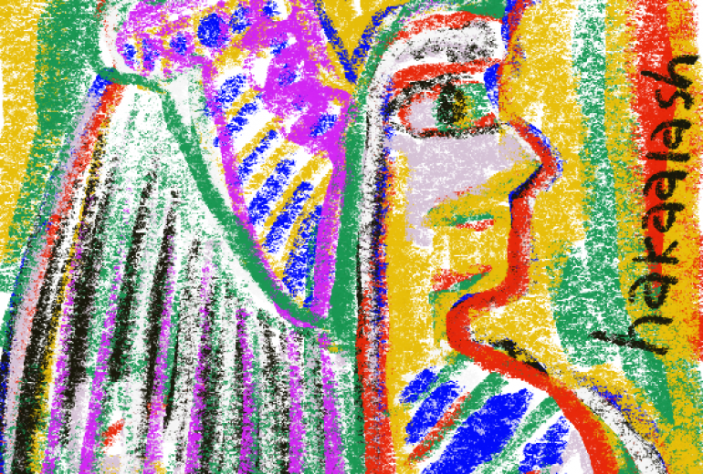 クレオパトラ横顔