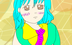 水色の女の子 - ままま
