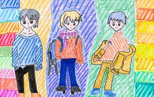 秋冬男性ファッション - ねむねむちゃん 