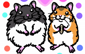 ハート　ゴールデンハムスター - 【イベント】Challenged Artist Project【2025】 