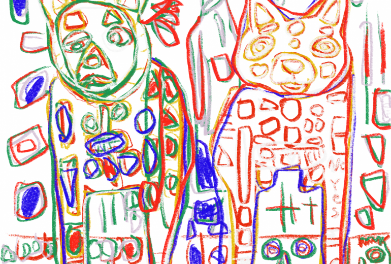 やる気画不死川背景なし