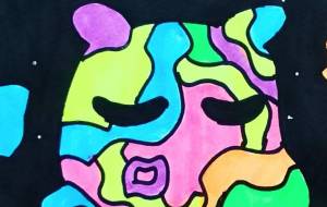 キラキラネオンメンダコ - ましゅまろまかろん