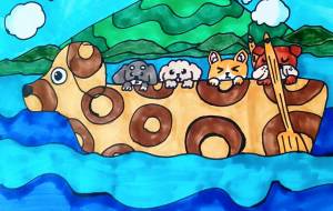 わんわんボート - ましゅまろまかろん 