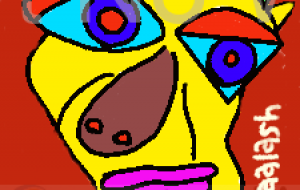 抽象的肖像画 - hakaalash 