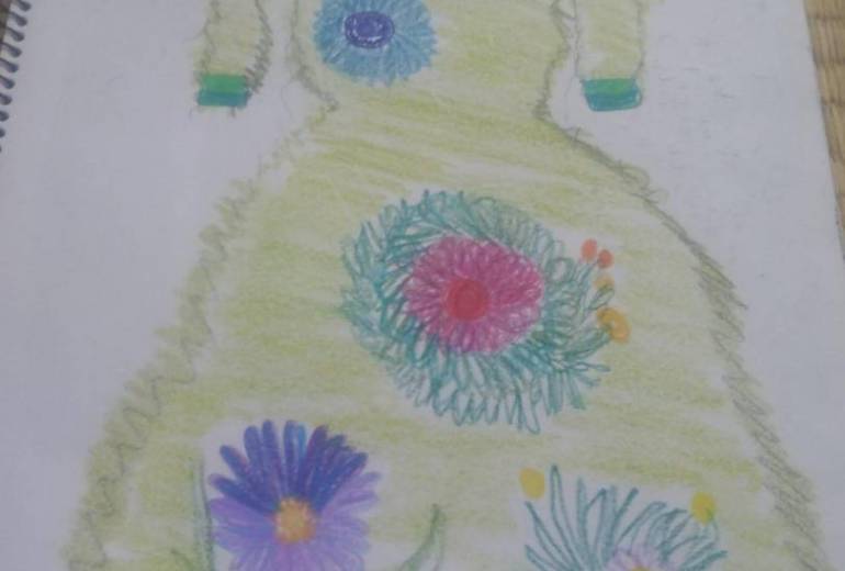 かこ様が着てくれたら良いな　ワンピース