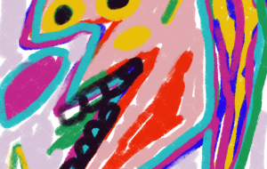 抽象的人物画 - hakaalash