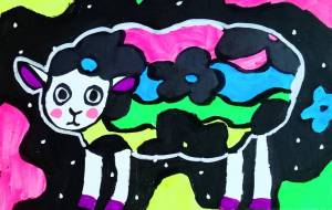 蛍光羊 - ましゅまろまかろん 