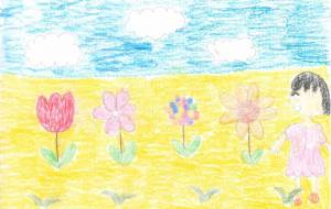 お花み - あーちゃん