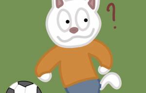 犬がサッカーボールで遊んでいる - アクター 