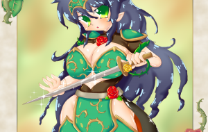 バラの女性騎士 - RYUUTA 