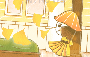 銀杏が吹く街 - はなもも