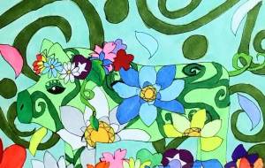 花の香りを感じて - ましゅまろまかろん