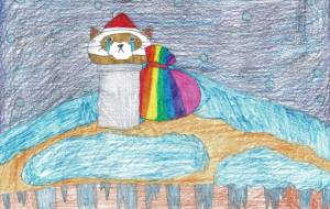 校長サンタクロース - にぼし 