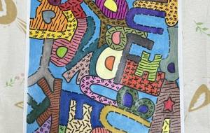 たくさんのアルファベット《隠れ動物付き》 - ぞうニコチャンにんぎょ 