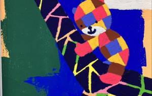 キリンさんと仲良し - いしだちょこ 