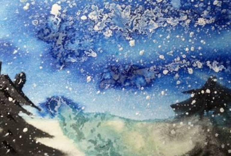 優しい冬の神聖さに……