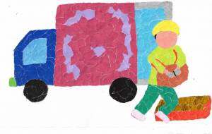 トレーラーにおろし - もぐちゃん 