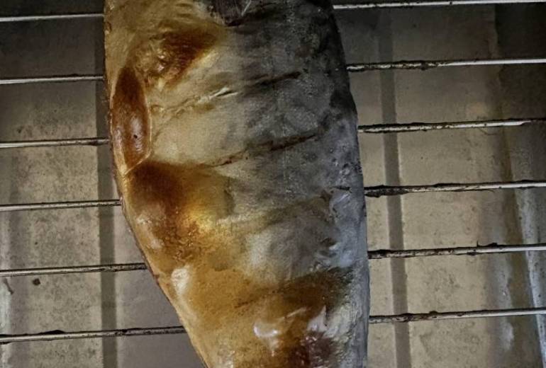 塩サバ焼きました