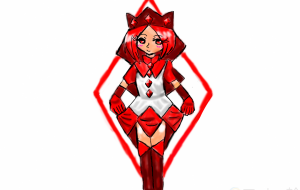 ダイヤ　おしゃれなドレスを着た女王 - 【イベント】Challenged Artist Project【2025】 